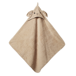 BUNNY HOODED TOWEL | Nougat-Extra Img - 2