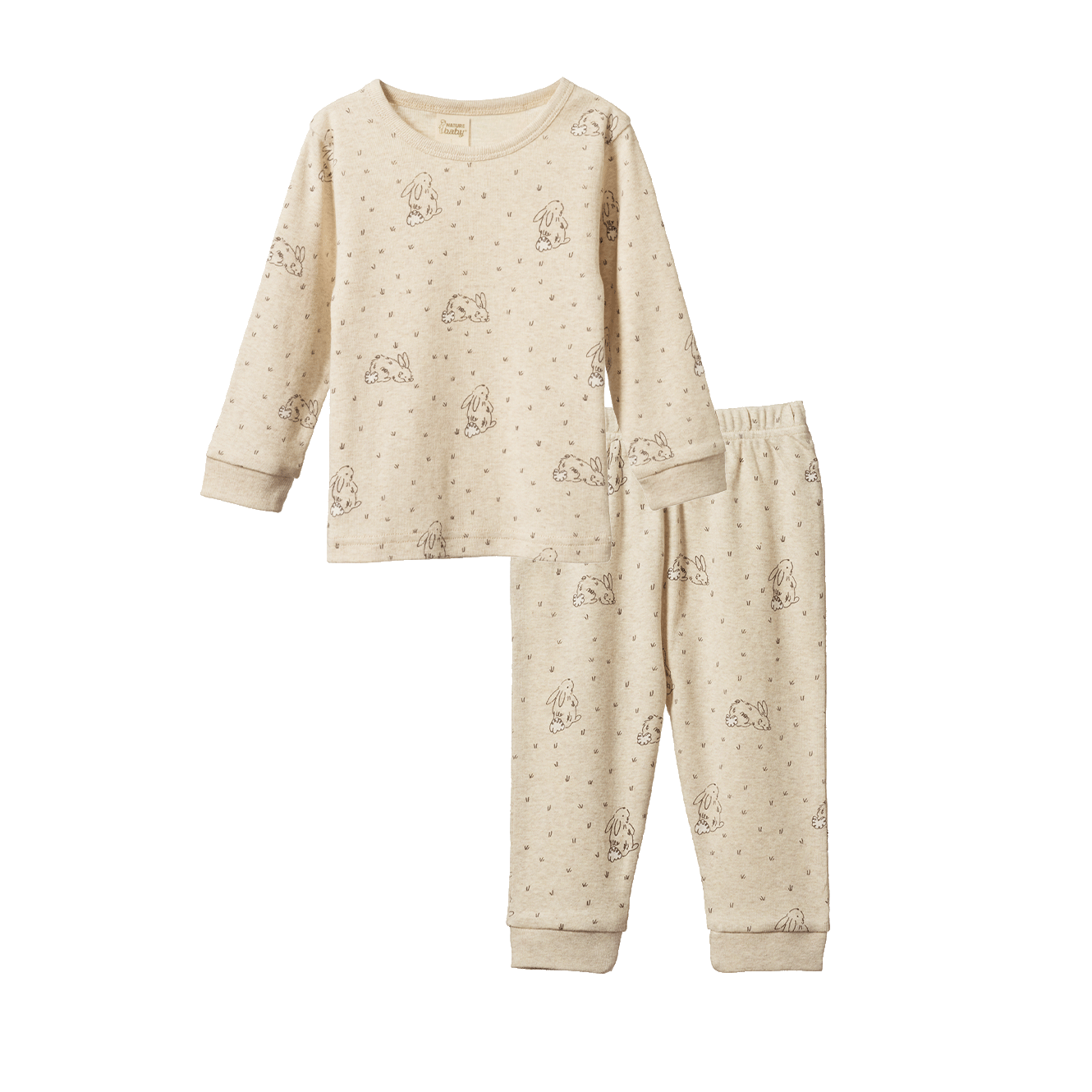 2Pc Long Sleeve Pyjamas - pj sets - Nature Baby