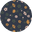 Navy_Pollyanna_Print_AW25_Swatch - Nature Baby