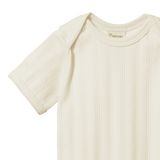 S/S BODYSUIT DERBY 2 PACK | Natural/Nettle-Extra Img - 1