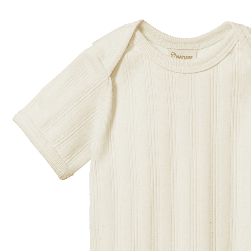 S/S BODYSUIT DERBY 2 PACK | Natural/Nettle-Extra Img - 1
