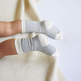 ORGANIC COTTON SOCKS | Navy Stripe-Web-hover