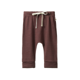 MER ESS D/S PANTS | Marron Marl-Web-front